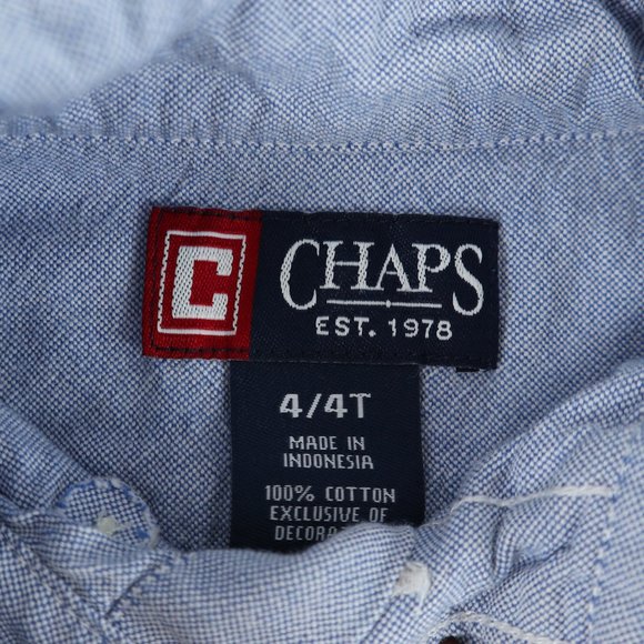 CHAPS shirt, boy's size 4T - Picture 4 of 4